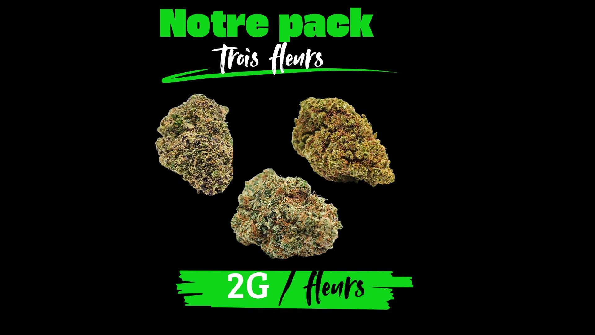 Pack 3 Fleurs
